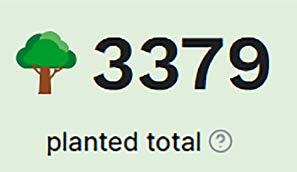 Trees planted - FB image